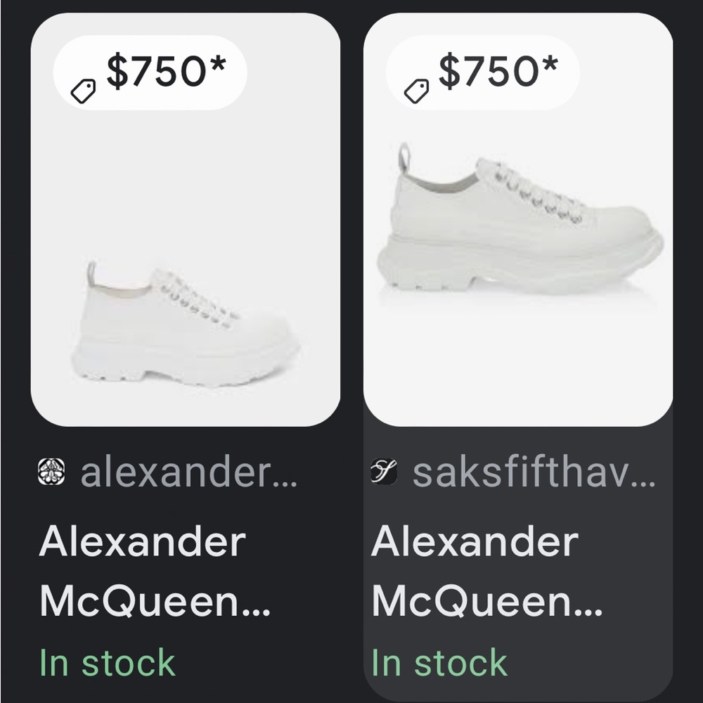 ‼️$750 MCQUEEN SNEAKERS‼️NEW‼️ - Picture 2 of 8